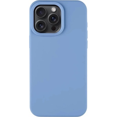 Tactical Силиконов калъф с MagSafe за iPhone 15 Pro Max - Tactical MagForce Velvet Smoothie Cover (син) (57983122610)