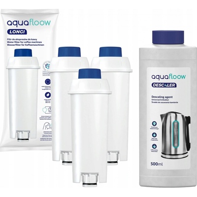 AquaFloow Delonghi 3 ks + odvapňovač 0,5 l