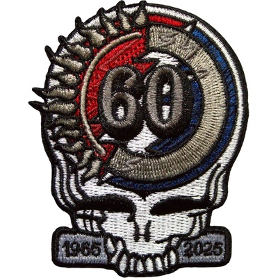 Nažehlovačka Grateful Dead - 60th Anniversary Skull