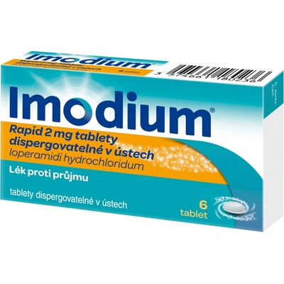 Imodium Instant tbl.oro.6 x 2 mg