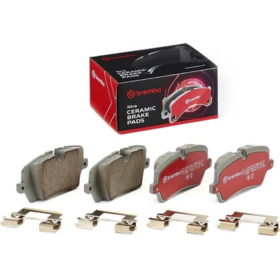 BREMBO Sada brzdových platničiek kotúčovej brzdy P44021NX