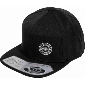 Meatfly шапка Gruman Premium Snapback White Round / Black | Черна Meatfly | Cheren | МЪЖЕ | ЕДИН РАЗМЕР