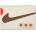 Nike Портмоне Nike Air Max 90 Card Wallet - Iv/Red/Tan