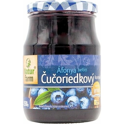 Natur Farm Čučoriedkový kompót 350 g