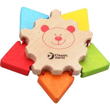 Classic World Дървена играчка цвете с огледало (3060)