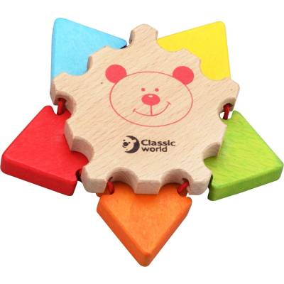 Classic World Дървена играчка цвете с огледало (3060)