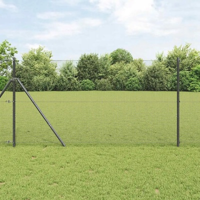 Svařovaný drátěný plot Šedá 1.4 x 25 m
