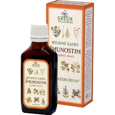 Bylinné kapky Grešík imunostim 50 ml