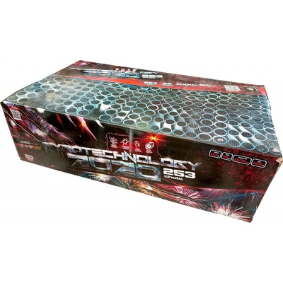 Pyrotechnology Kompaktný ohňostroj 253 rán 25 30 mm 2020