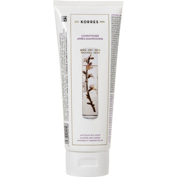 Korres Балсам за суха и изтощена коса с бадем и ленено семе, 200 ml