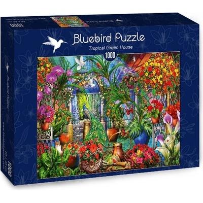 Bluebird Puzzle Пъзел Bluebird Puzzle Тропическата къща, 1000 части