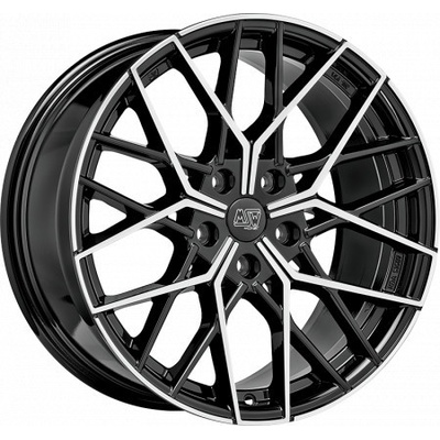 MSW 74 8,5x19 5x112 ET26 gloss black polished