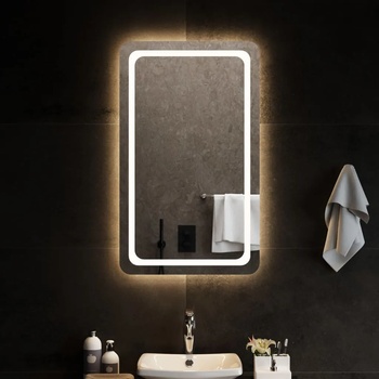vidaXL LED огледало за баня, 60x100 см (3154102)