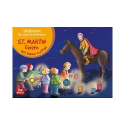St. Martin feiern mit Emma und Paul, Kamishibai Bildkartenset | Monika Lehner, Antje Bohnstedt