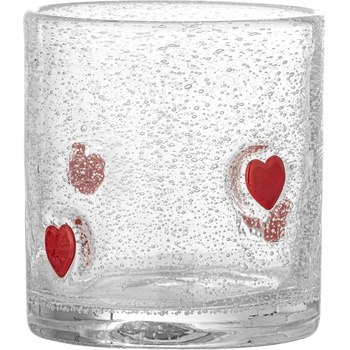 Bloomingville Debra, коледна чаша сърца, 370 ml (82061754)