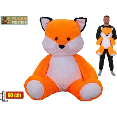 Mikro Trading Plush Friends Liška sedící 60 cm