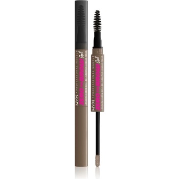 NYX Professional Makeup Zero To Brow Farebný gél na obočie 02 Ash Blonde 2 ml