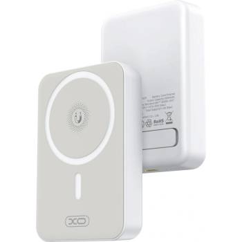 Image 1 of XO Преносима батерия XO PR231, 10000 mAh, Wireless, PD/20W, MagSafe, С кабел в комплекта, Бяла (PR231 White)