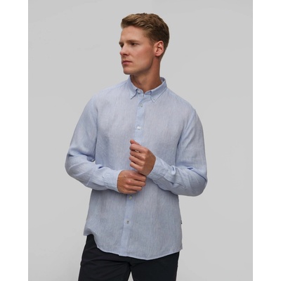 Hugo Boss C-liam-s-bd-c pánská lněná košile
