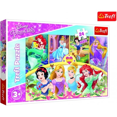 Trefl Disney princezny MAXI 24 dílků