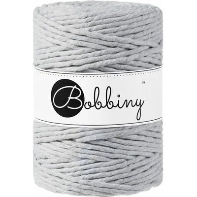 Bobbiny Macrame cord - 5mm Bobbiny - Macrame cord - 5mm: Light grey