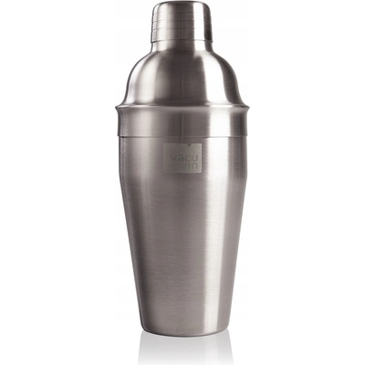 Šejkr VacuVin Classic kovový saténový 0,7 l