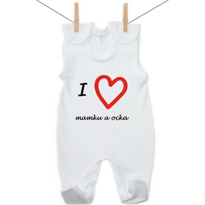 Dupačky I love mamku a ocka