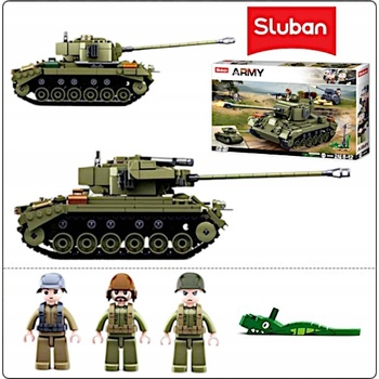 Sluban B0860 Střední tank 2v1 a protiletecké dělo