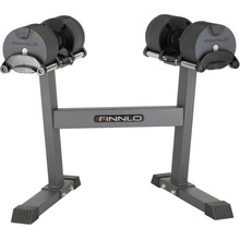 FINNLO Dumbbell SmartLock Nakladacia jednoručná činka 2x32kg