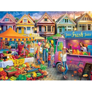 Masterpieces - Puzzle Weekend Market - 750 piese