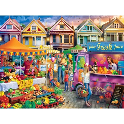 Masterpieces - Puzzle Weekend Market - 750 piese