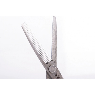 Show Tech Nůžky Yento Damascus efilační 30 zubů 15,5 cm