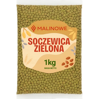 Malinowe Zelená šošovica 1 kg
