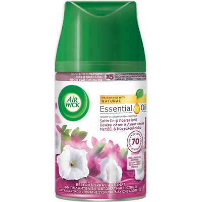 Air Wick Freshmatic Náplň do osvěžovače vzduchu Jemný satén a měsíční lilie, 250 ml
