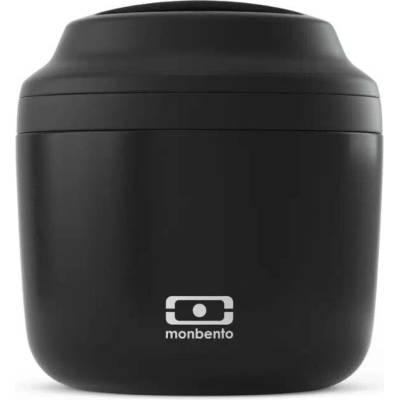 Monbento Nerezový termobox na jídlo Element Onyx 550ml