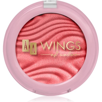 AA Wings of Color Blush & Go компактен руж цвят 03 Coral Pink 4.5 гр