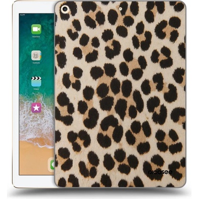 Picasee silikónový prehľadný obal pre Apple iPad 9.7" 2017 5. gen Brown Tiger