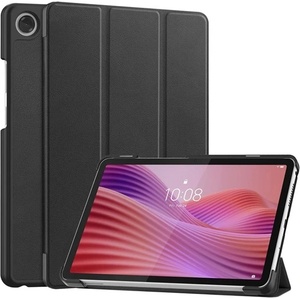 Gigapack Lenovo Tab One GIGAPACK Tok стоящ, с кожен ефект, активен FLIP, държач за настолен компютър, ЧЕРЕН GP-172703 (GP-172703)