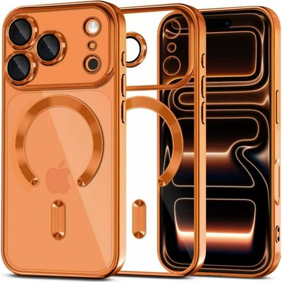 Tech-Protect Magflex Magsafe iPhone 17 Pro Shiny Cosmic Orange