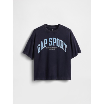 GAP Детска oversize тениска Gap Sport GAP GAP | Sin | Момчешки | 104/110