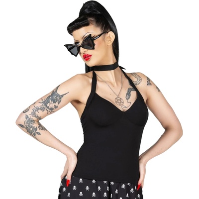 KILLSTAR дамски потник KILLSTAR - Real Gone Halter - Черен - KSRA010887