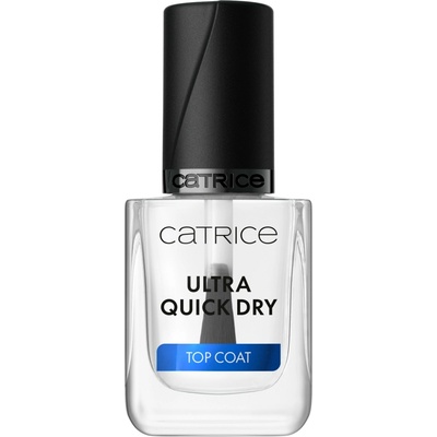 Catrice Ultra Quick Dry Top Coat vrchný lak na nechty transparentný 10.5 ml