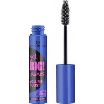 Essence Get Big Lashes Volume Boost Waterproof riasenka Black 12 ml