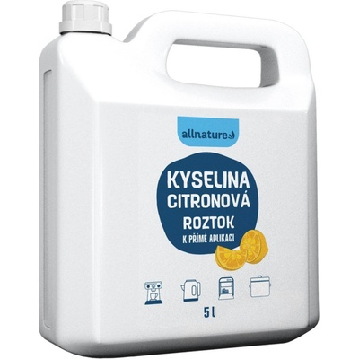 ALLNATURE Kyselina citrónová roztok 5000 ml