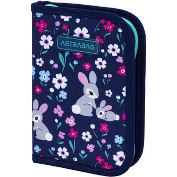 Astra Ученически несесер с пособия Astra - Зайчета, С 1 цип (AS503025008)