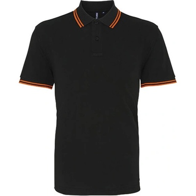 Asquith & Fox pánske polo tričko AQ011 Black