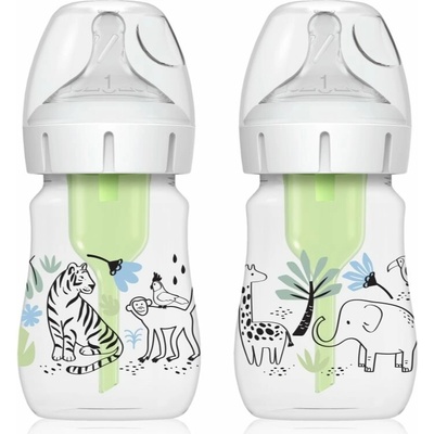 Dr. Brown's Options+ Jungle kojenecká láhev 2 x 150 ml