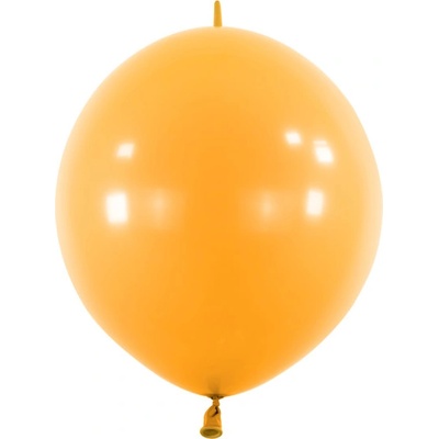 Amscan Balónky latexové spojovací dekoratérské Fashion oranžové 30 cm