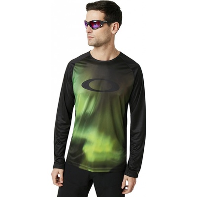 Oakley MTB LS Tech Tee Aurora Borealis