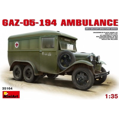 MiniArt GAZ-05-194 Ambulance 1:35